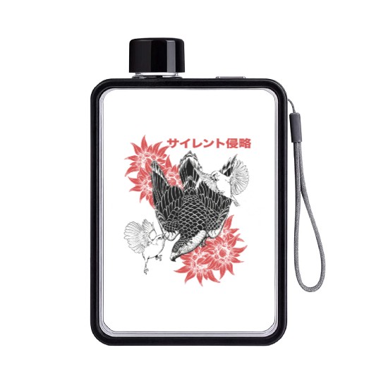 Birds Of Prey Falcon Flat Water Bottles