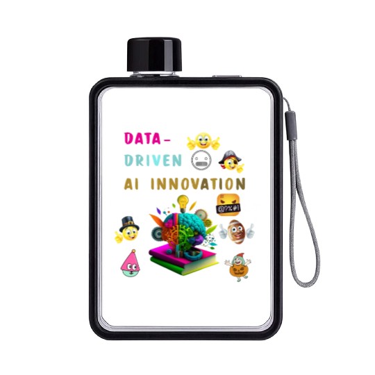 Data-AI Driven Innovation Flat Water Bottles
