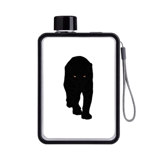 Black Panther Flat Water Bottles