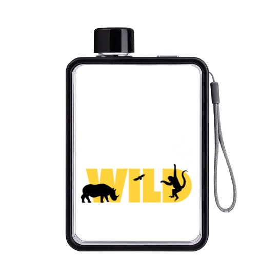 Find Your Wild Flat Water Bottles