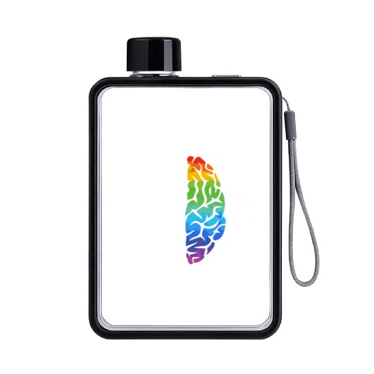 Autism Embrace Neurodiversity Autistics Flat Water Bottles