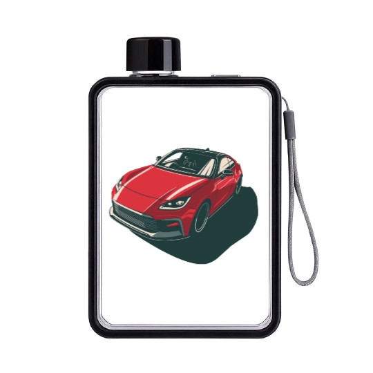 Japanese Car 86 Flat Water Bottles