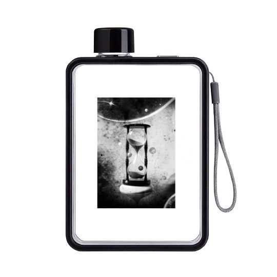Celestial Hourglass Flat Water Bottles