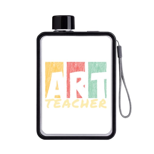 Art Teaching I Art Teacher Flat Water Bottles