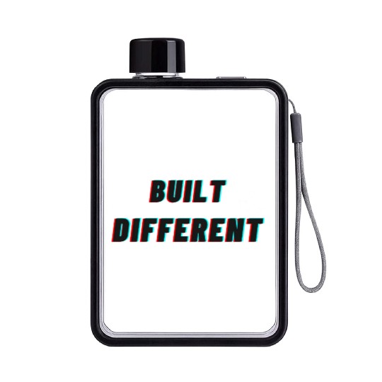 built different Flat Water Bottles