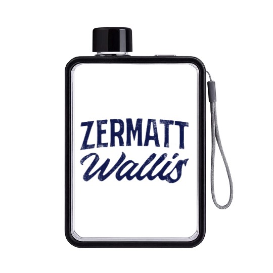 Zermatt Valais Switzerland Flat Water Bottles