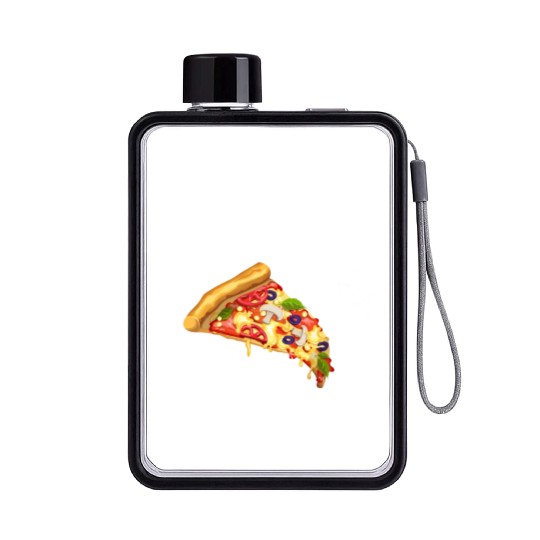 Pizza lover italian pizza italian food italy fan Flat Water Bottles