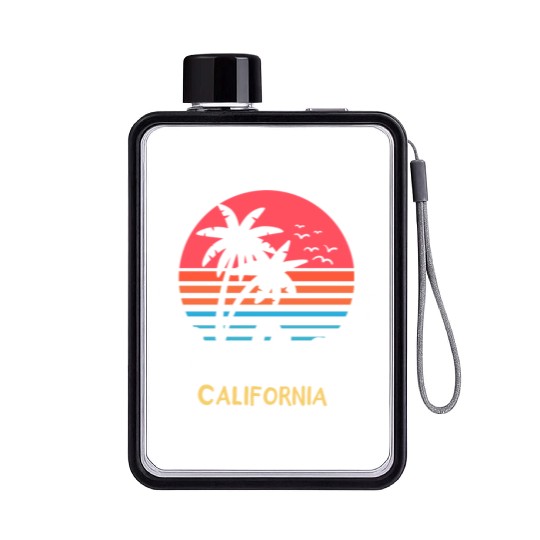 San Diego California Ca Vintage Flat Water Bottles