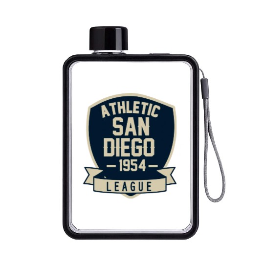 Athletic San Diego Flat Water Bottles
