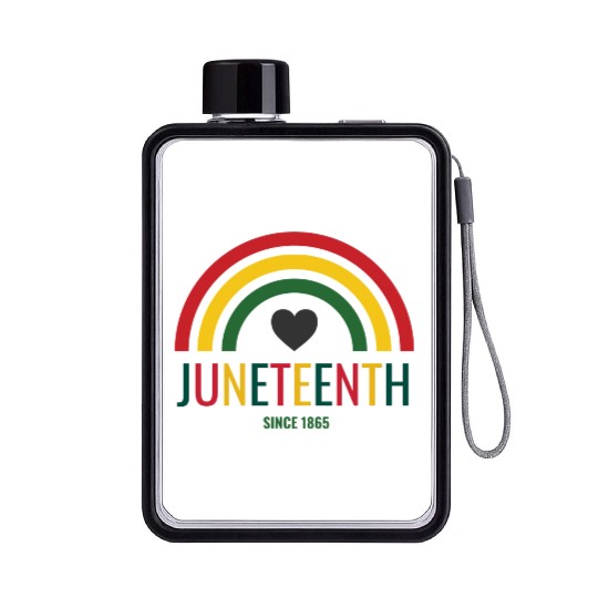 Juneteenth freedom day since 1865t-Flat Water Bottles