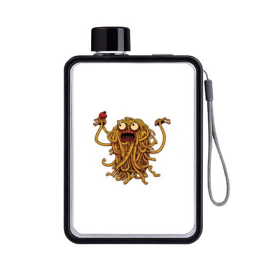 Atheist Atheism Flying Spaghetti Pastafarianism Flat Water Bottles