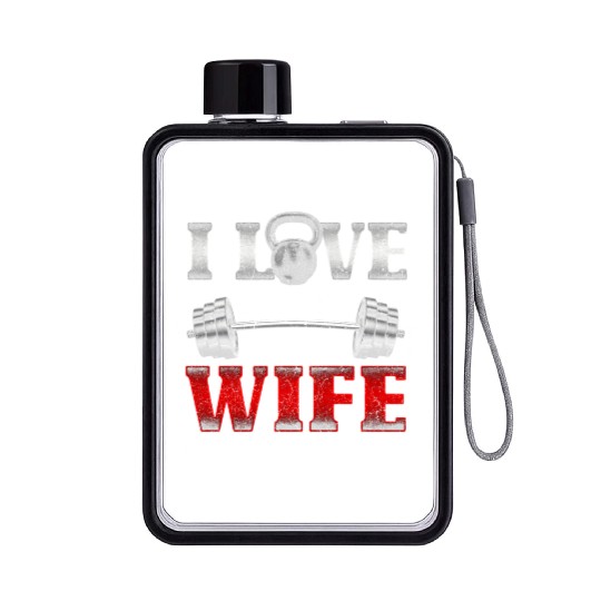 I Love It When My Wife Lets Me Go To The Gym Flat Water Bottles