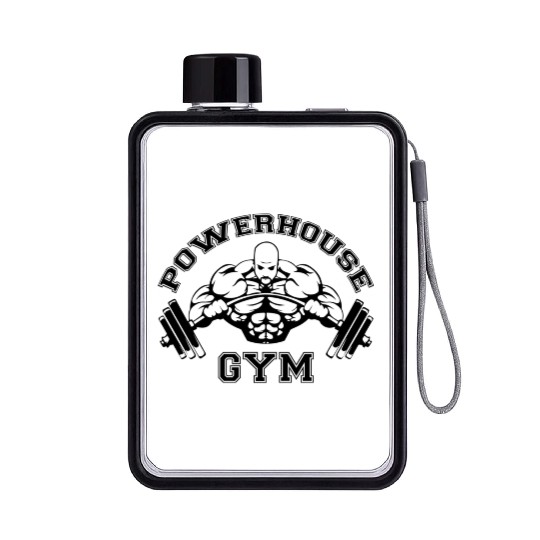 Powerhouse Gym Edition Flat Water Bottles