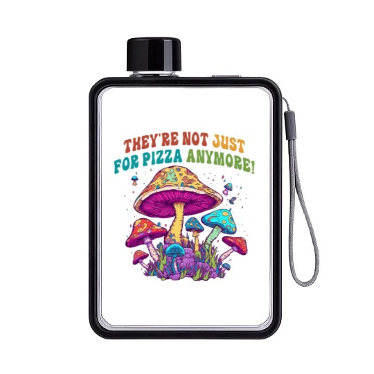 They're Not Just For Pizza Anymore Flat Water Bottles