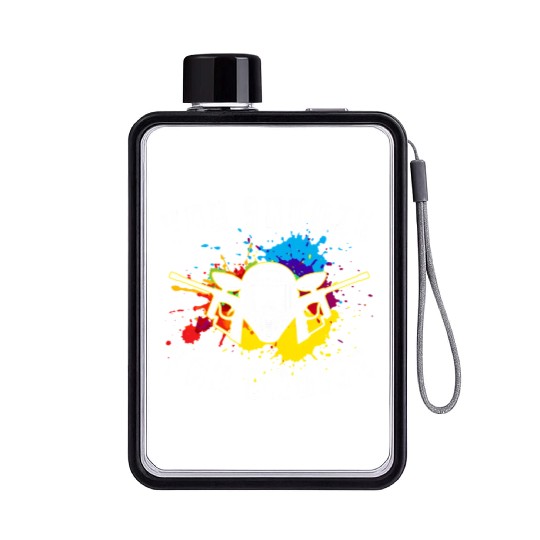You Snooze You Bruise Youth Paintball Flat Water Bottles