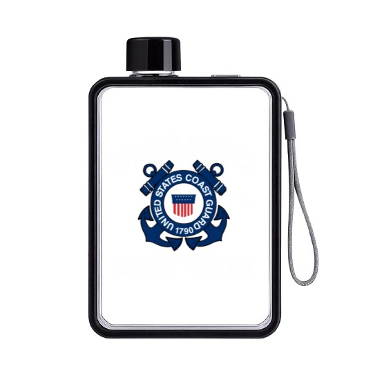 Us Coast Guard Uscg Alumni And Flat Water Bottles