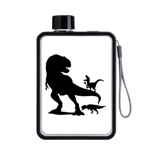 Mamasaurus Flat Water Bottles
