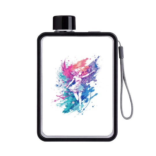 Watercolor Fantasy Fairy Grunge Pastel Goth Butter Flat Water Bottles