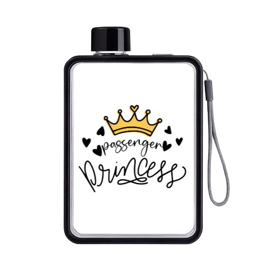 Passenger Princess Flat Water Bottles