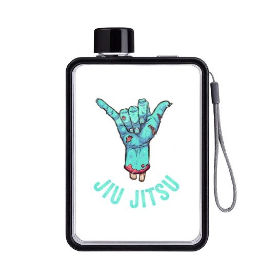 Brazilian Jiu-Jitsu Bjj Flat Water Bottles Hang Loose