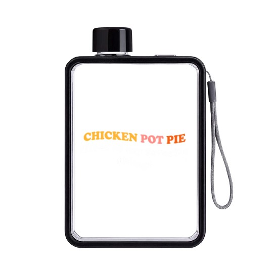 Chicken Pot Pie Three Of My Favorite Things Pot Flat Water Bottles