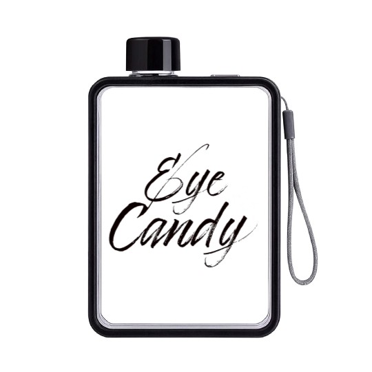 Eye Candy Flat Water Bottles