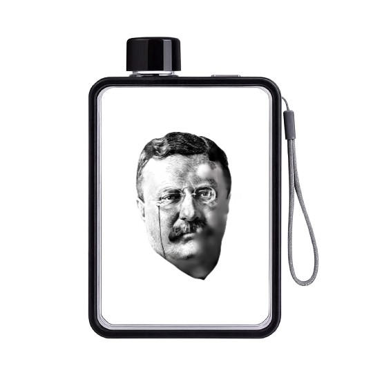 President Teddy Roosevelt Flat Water Bottles
