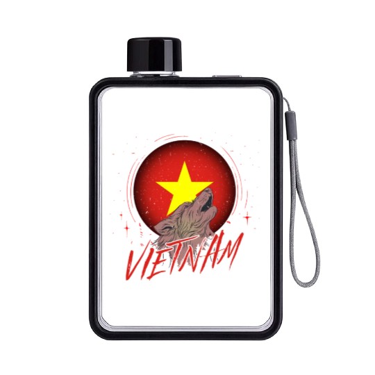 Vietnam Flat Water Bottles