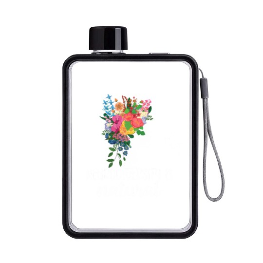 Neurodiversity Is Natural Autism Flat Water Bottles