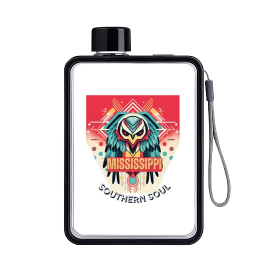 Mississippi vibes Flat Water Bottles