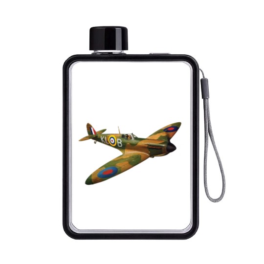 Supermarine Spitfire | WW2 Plane Flat Water Bottles