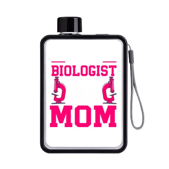Biology Gift Biologist Flat Water Bottles