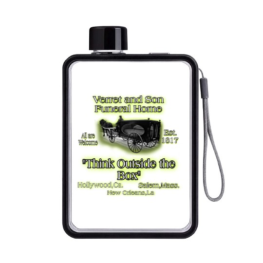 Verret and Son Funeral Home Flat Water Bottles