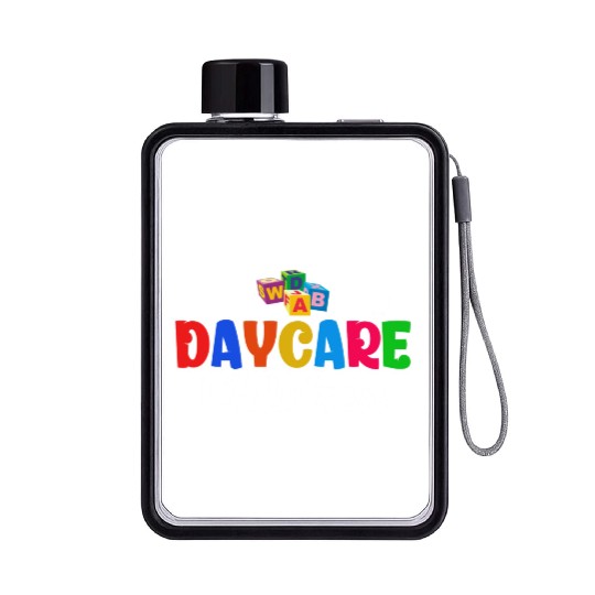 Childcare Teacher Daycare Teacher Daycare Provider Flat Water Bottles