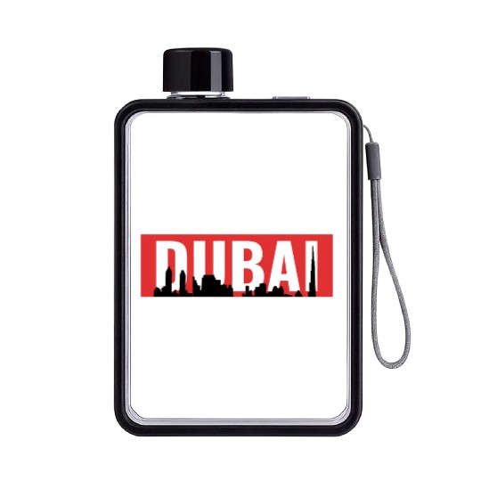 Dubai Flat Water Bottles