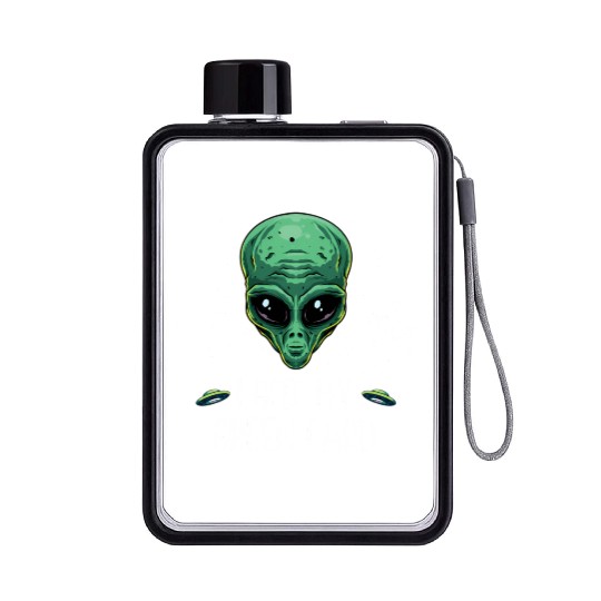 Got My Green Card Legal Alien Ufo Immigration New Flat Water Bottles
