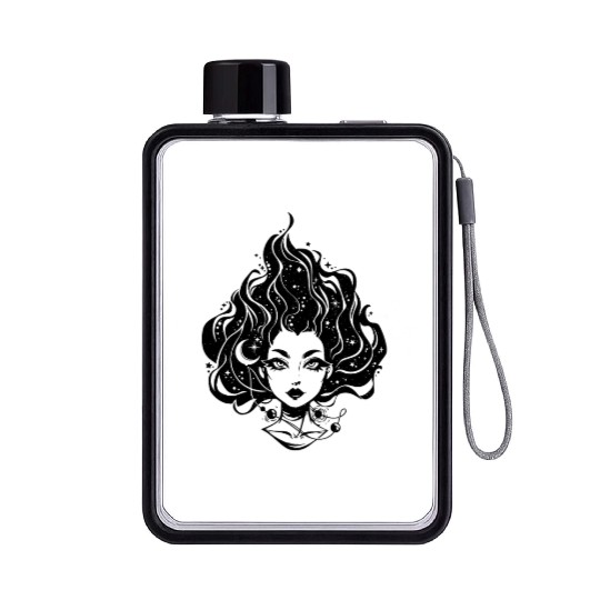 Stay Weird - Moonchild Girl Flat Water Bottles