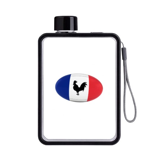 Je Peux Pas J ai Rugby France Rugby Cadeau Flat Water Bottles