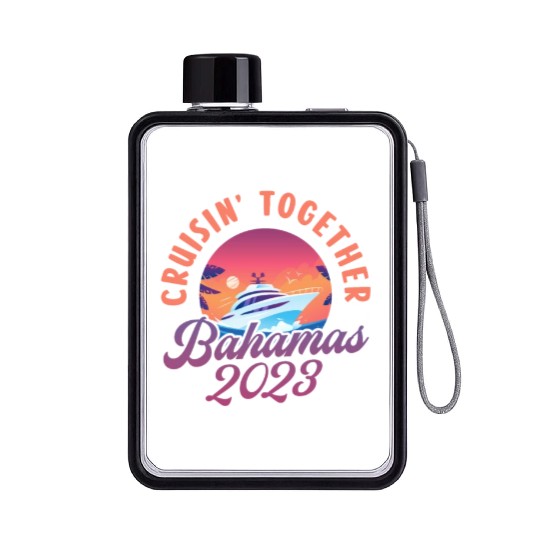 Cruisin Together Bahamas 2023 Flat Water Bottles