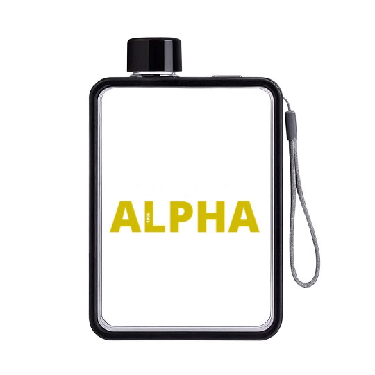 Educated Alpha 1906 Apa Fraternity For Flat Water Bottles