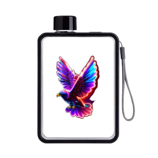 Eagle Wings Flat Water Bottles
