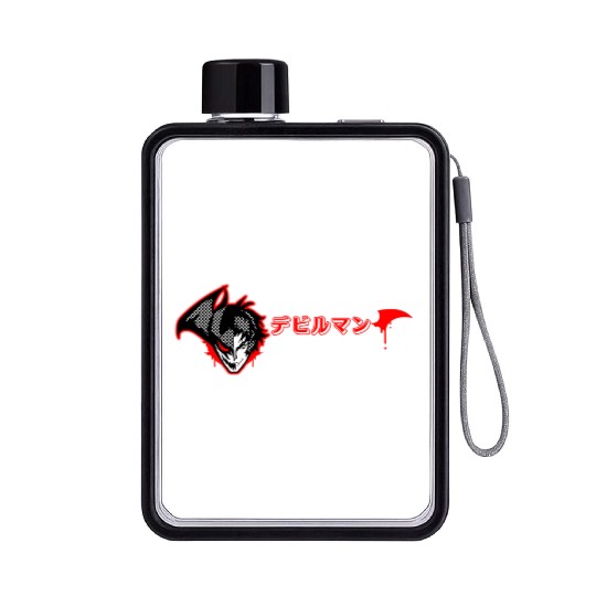 Devilman Crybaby classic Flat Water Bottles