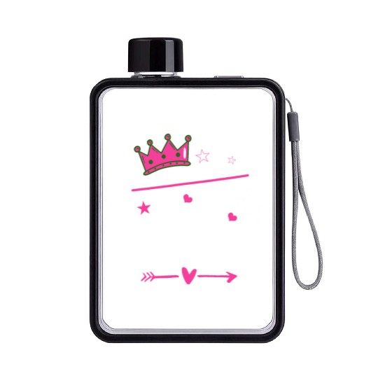 Only Child to Big Sister 2023 Sibling New Baby Flat Water Bottles