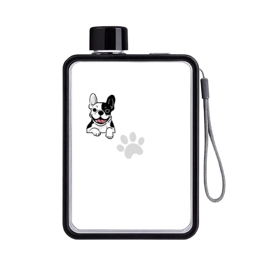 Dog Groomer Flat Water Bottles Dog Grooming Outfit