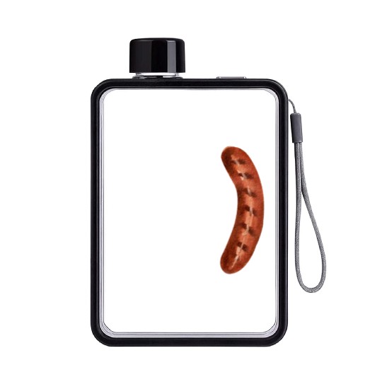 Boudin is My Spirit Animal, Funny Louisiana Cajun Flat Water Bottles