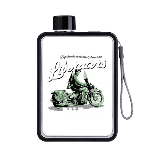 US Army Liberator Flat Water Bottles
