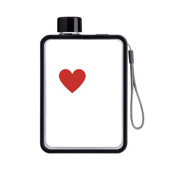 I Love My Family Gathering Reunion Celebration Flat Water Bottles