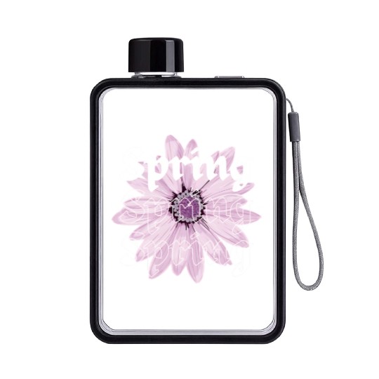 Spring, nature lovers Flat Water Bottles