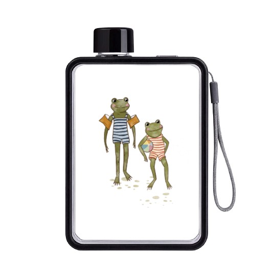 Frog Pond Friends Flat Water Bottles