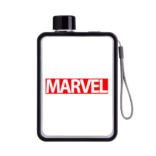 Marvel design for youth Flat Water Bottles